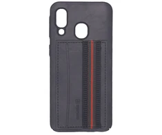 Dėklas Evelatus Samsung A40 Cubit Plastic Juodas