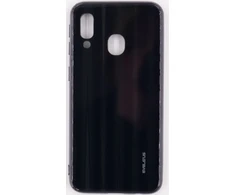 Evelatus Samsung A40 Vanduo Ripple Full Color Electroplating Tempered Glass Juodas