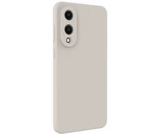Back Cover Evelatus Samsung Galaxy S25 Edge Premium Magnetic Soft Touch Silikoninis dėklas Pebble