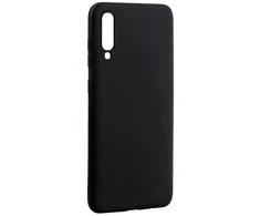 Evelatus Samsung Galaxy A70s Nano Silikoninis dėklas Soft Touch TPU Juodas