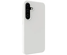 Aizmugurējais vāciņš Evelatus Samsung Galaxy S25 Premium MagSafe Soft Touch Silikoninis dėklas Baltas EVESAMS25PMSCW ()