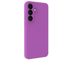 Aizmugurējais vāciņš Evelatus Samsung Galaxy S25 FE Premium Magnetic Soft Touch Silikoninis dėklas Violetinė EVESAMS25FEPMSCP ()