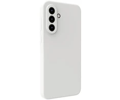 Back Cover Evelatus Samsung Galaxy A36 Premium Magnetic Soft Touch Silikoninis dėklas Baltas