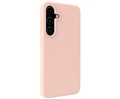 Aizmugurējais vāciņš Evelatus Samsung Galaxy S25 Premium Magnetic Soft Touch Silikoninis dėklas Rožinė Sand EVESAMS25PMSCPS ()