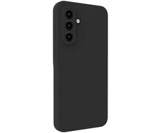 Aizmugurējais vāciņš Evelatus Samsung Galaxy A36 Premium Magnetic Soft Touch Silikoninis dėklas Juodas EVESAMA36PMSCB ()
