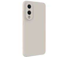 Aizmugurējais vāciņš Evelatus Samsung Galaxy S25 Edge Premium Magnetic Soft Touch Silikoninis dėklas Pebble EVESAMS25EPMSTSCP ()