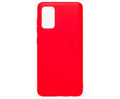 Evelatus Samsung Galaxy S20 Plus Nano Silikoninis dėklas Soft Touch TPU Raudona