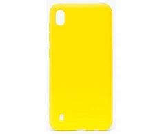 Back Cover Evelatus Samsung Galaxy A10 Nano Silikoninis dėklas Soft Touch TPU Geltona