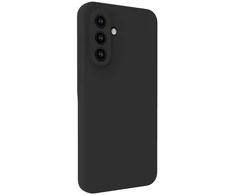 Aizmugurējais vāciņš Evelatus Samsung Galaxy A56 Premium Magnetic Soft Touch Silikoninis dėklas Juodas EVESAMA56PMSCB ()