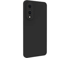 Aizmugurējais vāciņš Evelatus Samsung Galaxy S25 Edge Premium Magnetic Soft Touch Silikoninis dėklas Juodas EVESAMS25EPMSTSCB ()