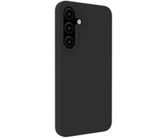 Aizmugurējais vāciņš Evelatus Samsung Galaxy S25 Premium MagSafe Soft Touch Silikoninis dėklas Juodas EVESAMS25PMSCB ()