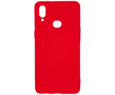 Evelatus Samsung Galaxy A10s Nano Silikoninis dėklas Soft Touch TPU Raudona