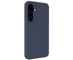 Aizmugurējais vāciņš Evelatus Samsung Galaxy S25 Premium Magnetic Soft Touch Silikoninis dėklas Dark Mėlyna EVESAMS25PMSCDB ()