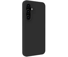 Aizmugurējais vāciņš Evelatus Samsung Galaxy S24 FE Premium Magnetic Soft Touch Silikoninis dėklas Juodas 4752192096199 EVESAMS24FEPMSCB (4752192096199)
