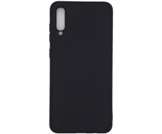 Evelatus Samsung Galaxy A70 Nano Silikoninis dėklas Soft Touch TPU Juodas