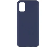 Evelatus Samsung Galaxy A02s Nano Silikoninis dėklas Soft Touch TPU Midnight Mėlyna