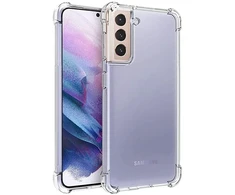 Evelatus Samsung Galaxy S21 Plus Military Shockproof Silikoninis dėklas TPU Transparent