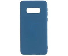 Evelatus Samsung Galaxy S10e Nano Silikoninis dėklas Soft Touch TPU Dark Mėlyna