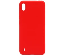 Evelatus Samsung Galaxy A10 Nano Silikoninis dėklas Soft Touch TPU Raudona
