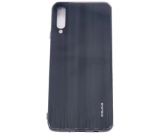 Evelatus Samsung Galaxy A50 Vanduo Ripple Full Color Electroplating Tempered Glass Juodas