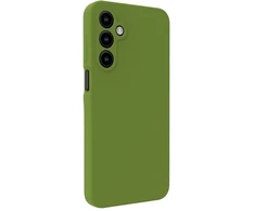 Back Cover Evelatus Samsung Galaxy A16 5G Premium Magnetic Soft Touch Silikoninis dėklas Army Žalias