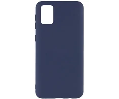 Evelatus Samsung Galaxy A02s Nano Silikoninis dėklas Soft Touch TPU Midnight Mėlyna