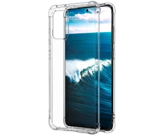 Evelatus Samsung Galaxy S20 Military Shockproof Silikoninis dėklas TPU Transparent