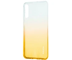 Dėklas Evelatus Samsung Galaxy A70 Gradient TPU Case Gold