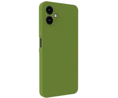 Aizmugurējais vāciņš Evelatus Samsung Galaxy A06 5G Premium Magnetic Soft Touch Silikoninis dėklas Army Žalias EVESAMA065PMSCAG ()