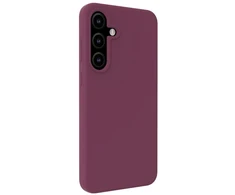 Back Cover Evelatus Samsung Galaxy S25 Premium Magnetic Soft Touch Silikoninis dėklas Maroon