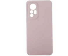 Evelatus Xiaomi 12 Lite Premium Soft Touch Silikoninis dėklas SandPink
