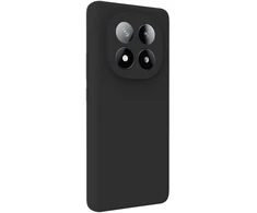 Back Cover Evelatus Xiaomi Redmi Note 14 Pro Plus Premium Magnetic Soft Touch Silikoninis dėklas Juodas