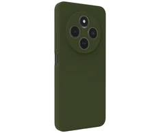 Aizmugurējais vāciņš Evelatus Xiaomi Redmi 14C 4G/ 14C 5G / Redmi A4 / POCO C75 Premium Soft Touch Silikoninis dėklas Dark Olive EVEXIAR14CPSCDO ()
