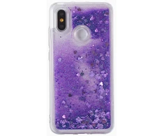 Dėklas Evelatus Xiaomi Redmi 7 Shining Quicksand Case Violetinė