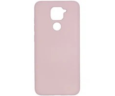 Evelatus Xiaomi Redmi Note 9 Nano Silikoninis dėklas Soft Touch TPU rusvai gelsvas