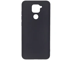 Evelatus Xiaomi Redmi Note 9 Nano Silikoninis dėklas Soft Touch TPU Juodas