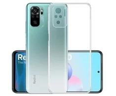Evelatus Xiaomi Redmi Note 10/10S/Poco M5s Military Shockproof Silikoninis dėklas TPU Transparent