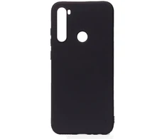 Evelatus Xiaomi Redmi Note 8 / Redmi Note 8 2021 Nano Silikoninis dėklas Soft Touch TPU Juodas