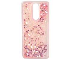 Dėklas Evelatus Xiaomi Redmi 8 Shining Quicksand Case Rožinė