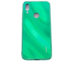 Evelatus Xiaomi Redmi 7 Vanduo Ripple Full Color Electroplating Tempered Glass Case Žalias