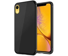 Dėklas GreenGo Apple iPhone XR GLASS Case Juodas