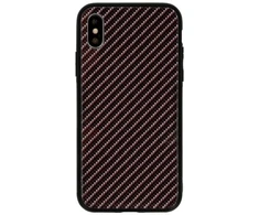 Dėklas GreenGo Apple iPhone XS MAX Carbon Glass Case Juodas
