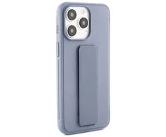 iLike Tylny pokrowiec Apple iPhone 15 Pro Silikoninis dėklas with stand Violetinė ILIAPP15PSWSP