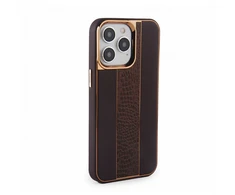 iLike Apple iPhone 15 Pro Odinis dėklas Customized Brown
