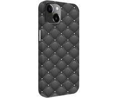 „iLike Apple iPhone 14“ galinis dėklas, baltas, pritaikytas spausdinimo dizainui, pilkas, ILIAP14WCG