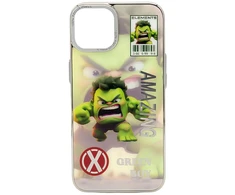 iLike Tylny pokrowiec Apple iPhone 13 PC Silikoninis dėklas Žalias Boy (ILIAPP13PSGB)