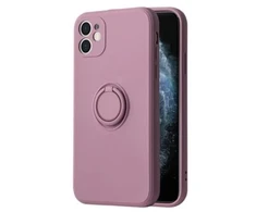 Dėklas iLike Apple IPHONE 13 SILICONE RING Violetinė