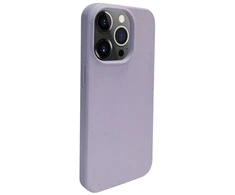 Dėklas iLike Tył etui Apple iPhone 14 Pro Silicone plastikas case Eco* Print Design Flower Violetinė ILIAP141EBWFP