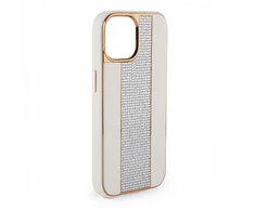 iLike Apple iPhone 15 Pro Max Diamonds and Odinis dėklas Baltas