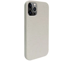 iLike galinis dėklas Apple iPhone 12 Pro Max silikoninis plastikinis dėklas Eco* Print Design Baltas ILIAP127EBWW